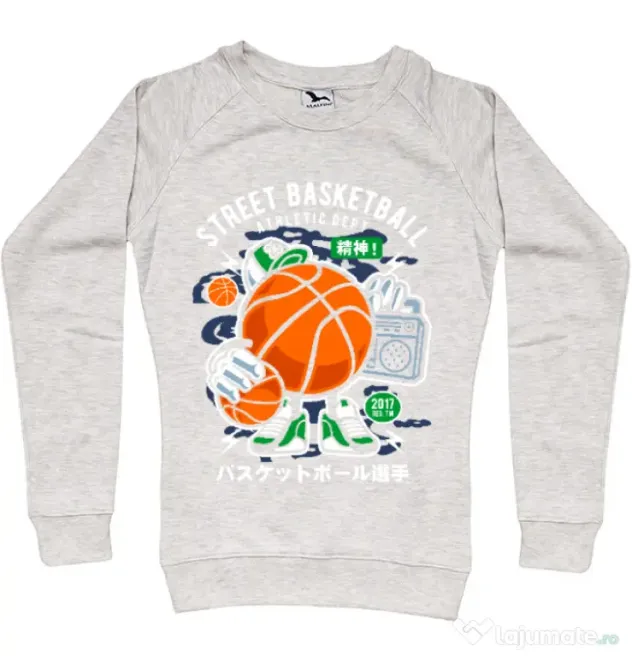 Bluza ADLER dama Street Basketball Migdala melanj