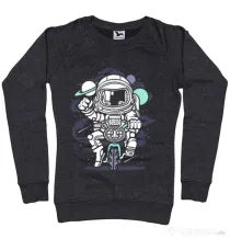 Bluza ADLER dama Space Bike Negru melanj