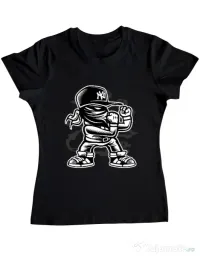 Tricou ADLER dama Fighter Negru