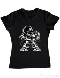 Tricou ADLER dama Fighter Negru