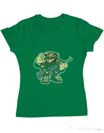 Tricou ADLER dama Soldier Verde mediu