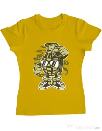 Tricou ADLER dama Grenade Galben