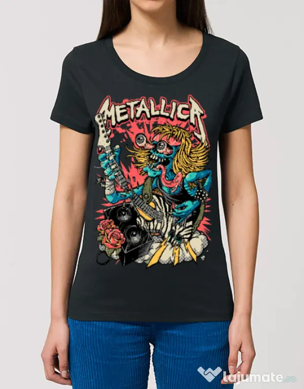 Tricou STANLEY STELLA dama Heavy Guitar Negru