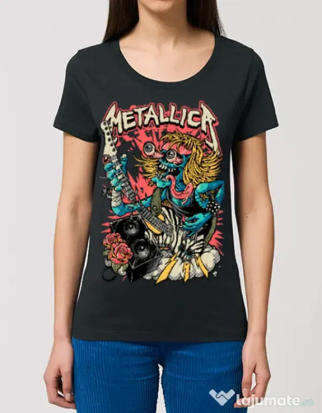 Tricou STANLEY STELLA dama Heavy Guitar Negru