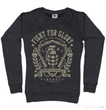 Bluza ADLER dama Fight for glory Negru melanj