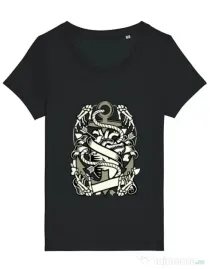 Tricou STANLEY STELLA dama Heart and Anchor Negru