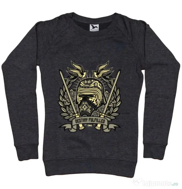 Bluza ADLER dama Destiny Fulfilled Negru melanj