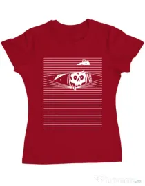 Tricou ADLER dama Lurk Rosu
