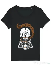Tricou STANLEY STELLA dama Its Coffee Time Negru