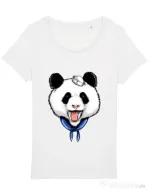 Tricou STANLEY STELLA dama Panda Sailor Alb