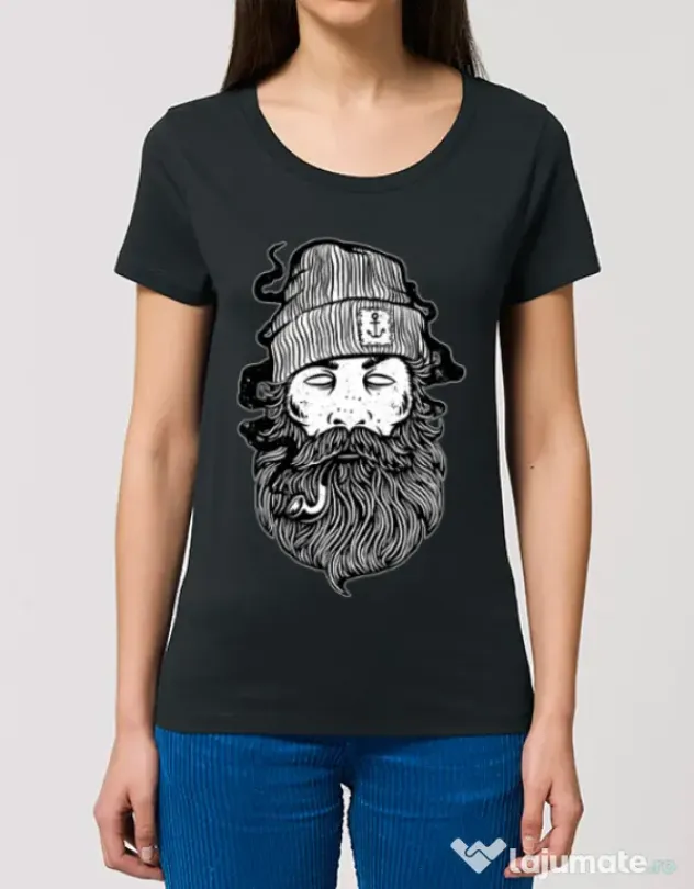 Tricou STANLEY STELLA dama Sailor Man Negru