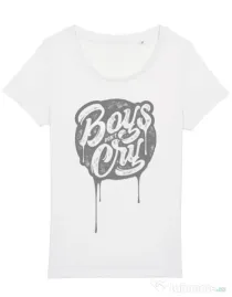 Tricou STANLEY STELLA dama Boys Dont Cry Alb