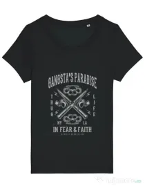 Tricou STANLEY STELLA dama Gangstas Paradise Negru