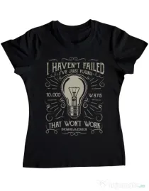 Tricou ADLER dama 10000 Ways Negru