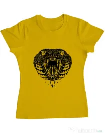 Tricou ADLER dama Viper Galben