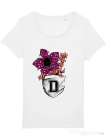 Tricou STANLEY STELLA dama Free hugs Alb