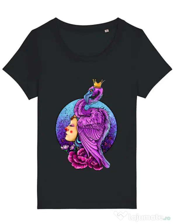 Tricou STANLEY STELLA dama Queen Negru