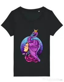 Tricou STANLEY STELLA dama Queen Negru