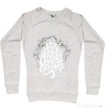 Bluza ADLER dama Let's find beautiful place to get lost Migdala melanj