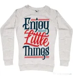 Bluza ADLER dama Enjoy The Little Things Migdala melanj