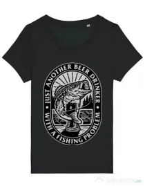 Tricou STANLEY STELLA dama Fishing problem Negru