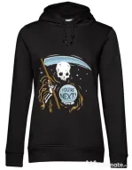 Hoodie dama cu gluga You re next Negru