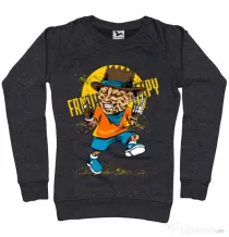 Bluza ADLER dama The nightmare Negru melanj