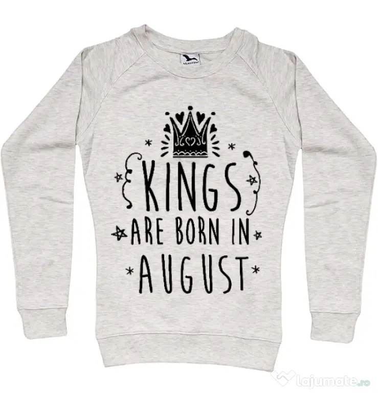 Bluza ADLER dama Kings are born in August Migdala melanj