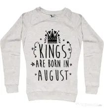 Bluza ADLER dama Kings are born in August Migdala melanj