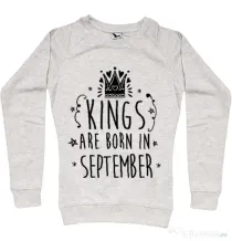 Bluza ADLER dama Kings are born in September Migdala melanj