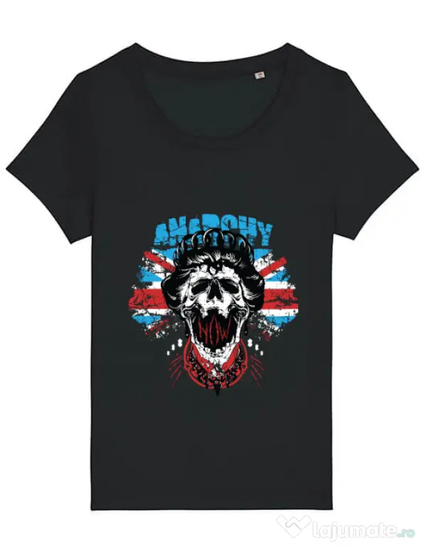 Tricou STANLEY STELLA dama Anarchy queen Negru