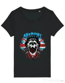 Tricou STANLEY STELLA dama Anarchy queen Negru