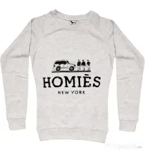 Bluza ADLER dama Homies Migdala melanj