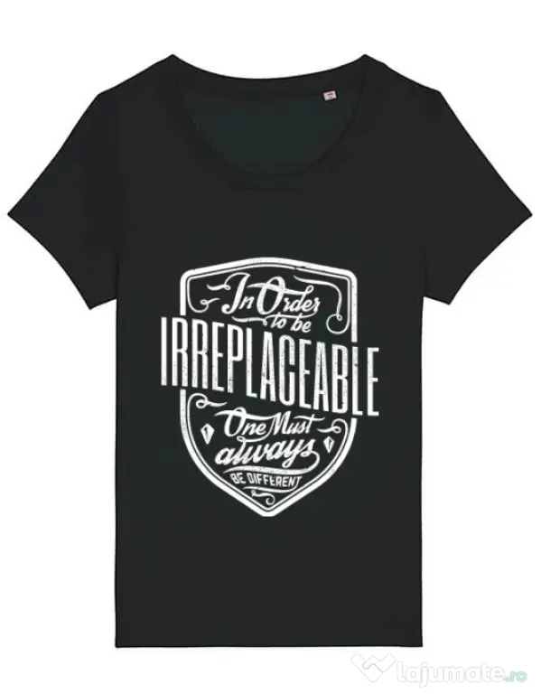 Tricou STANLEY STELLA dama Irreplaceable Negru