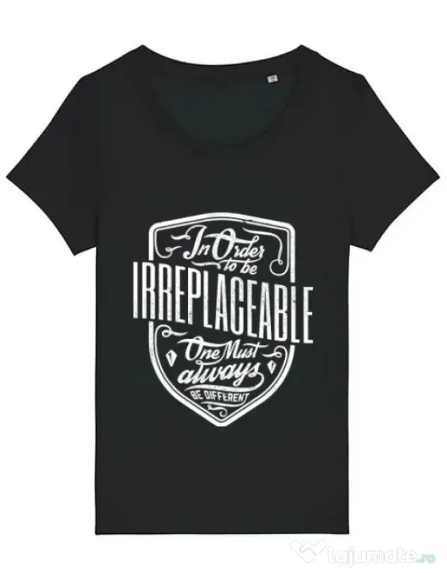 Tricou STANLEY STELLA dama Irreplaceable Negru