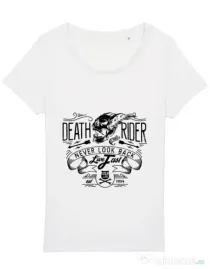 Tricou STANLEY STELLA dama Never look back Alb