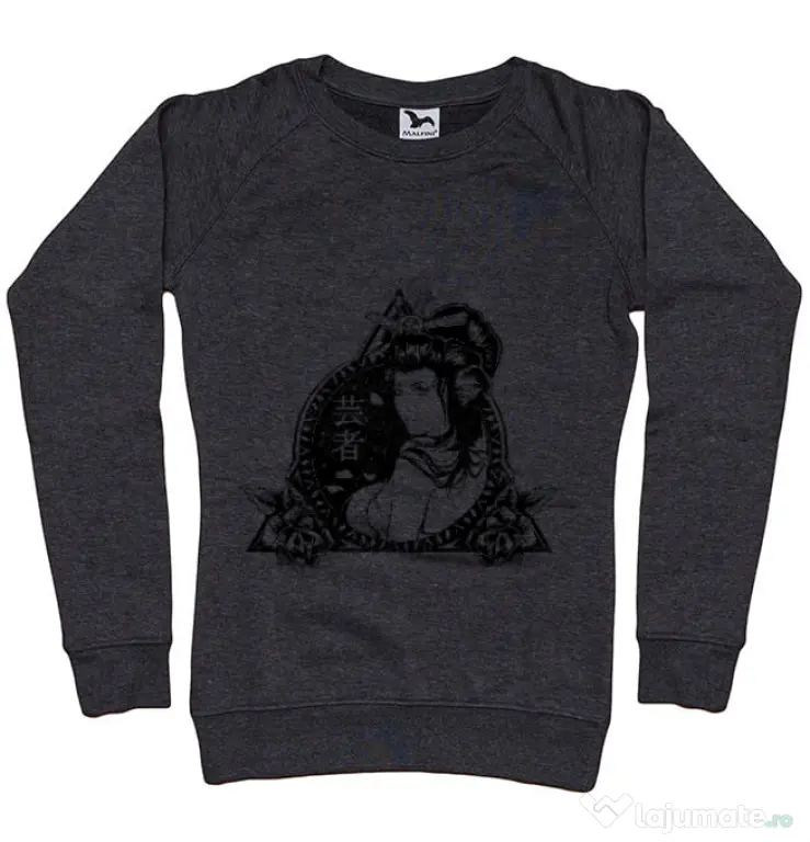 Bluza ADLER dama Oriental vibes Negru melanj
