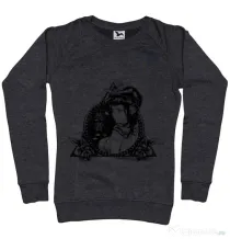 Bluza ADLER dama Oriental vibes Negru melanj