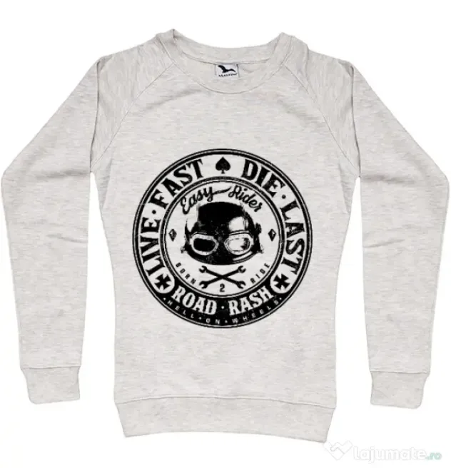 Bluza ADLER dama Road rash Migdala melanj