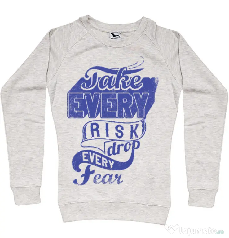 Bluza ADLER dama Take every risk Migdala melanj