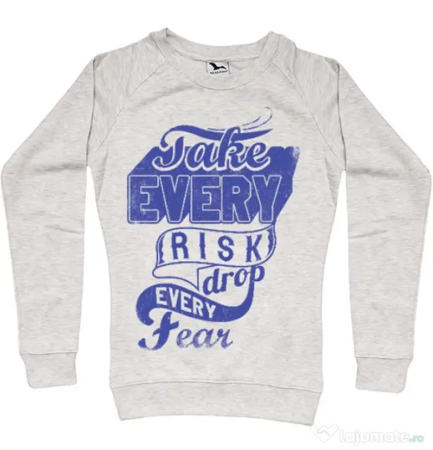 Bluza ADLER dama Take every risk Migdala melanj