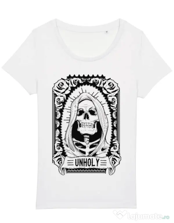 Tricou STANLEY STELLA dama Unholy Alb