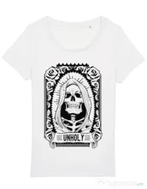 Tricou STANLEY STELLA dama Unholy Alb