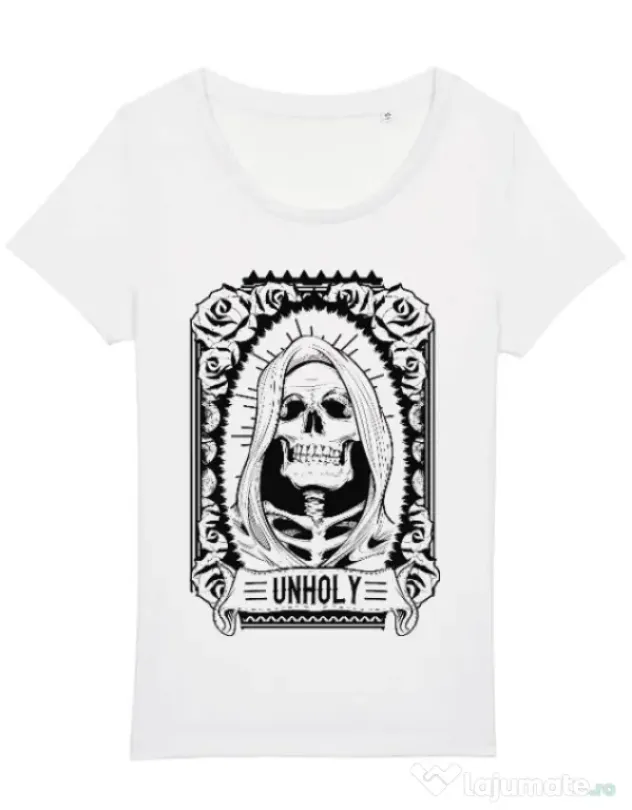 Tricou STANLEY STELLA dama Unholy Alb