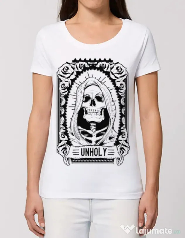 Tricou STANLEY STELLA dama Unholy Alb