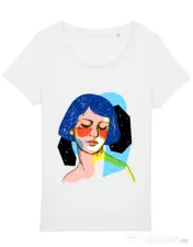 Tricou STANLEY STELLA dama Dreamy girl Alb