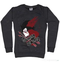 Bluza ADLER dama Remember the fallen Negru melanj