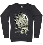 Bluza ADLER dama Conquerors Negru melanj