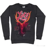 Bluza ADLER dama Lets get lost Negru melanj