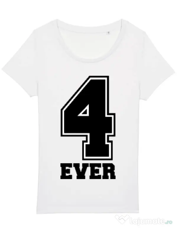 Tricou STANLEY STELLA dama Forever Alb